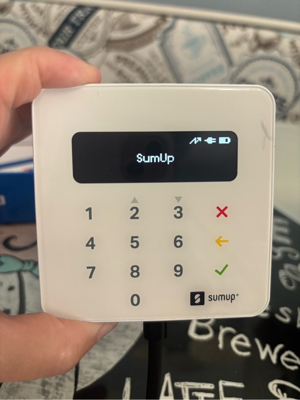 SumUp Card Reader - White Portable Payment Terminal